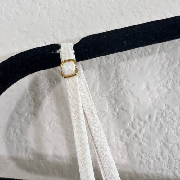 J.Crew M Embroidered Siesta Drop Waist Spaghetti Strap Mini Dress Cream - Picture 9 of 15